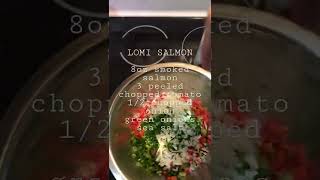 Easy Lomi Salmon Recipe [upl. by Trebeh]