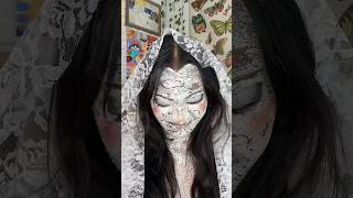 MUÑECA DE PORCELANA ROTA😱🧸 Día 28 de 31 de Halloween arcilla muñeca doll broken makeup [upl. by Notgnirra]