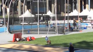 Mutaz Barshim 246 High Jump Attempt [upl. by Buyse]