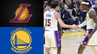 Lakers vs Warriors  Lakers GameTimeTV  Lakers Team Highlights [upl. by Mayer956]