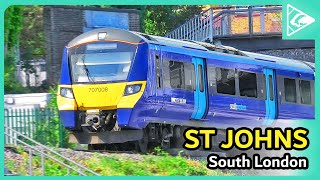 Trains at St Johns London SEML 21082023 [upl. by Alduino406]