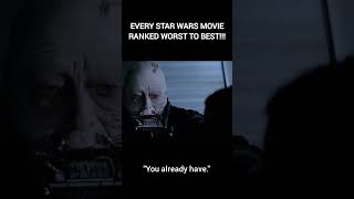 All Star Wars Movies Ranked Part 8 [upl. by Ahsimal433]