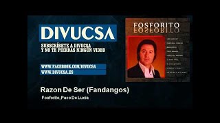 Fosforito Paco De Lucía  Razon De Ser  Fandangos [upl. by Tammie443]