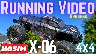 Hosim X06 110 Scale RC Truck RTR  Running Video [upl. by Kalle]