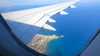 Aegean Airlines  LANDING IN HERAKLION CRETE  Winter 2023 [upl. by Earleen321]