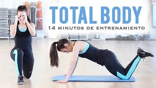 TOTAL BODY TONIFICA TU CUERPO  Ideal para principiantes 14 minutos [upl. by Euginom]