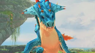 MONSTER HUNTER STORIES 2 WINGS OF RUIN  Lagiacrus Boss Battle [upl. by Shadow]