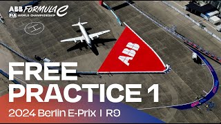 2024 SUN MINIMEAL Berlin EPrix Round 9  Free Practice 1 [upl. by Alguire]