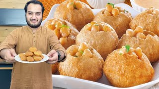 Pani Puri Recipe  Perfect Round Puffy Golgappay [upl. by Nepean]