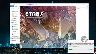 ETabs v17 Tutorial Install and Download Full  Civileme [upl. by Yot]