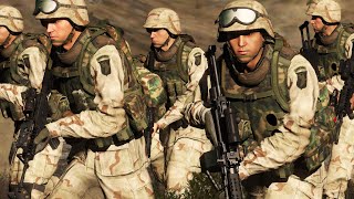 Arma 3 Afghanistan  US Army Airborne Mountain Sweep Operation [upl. by Yeknarf]