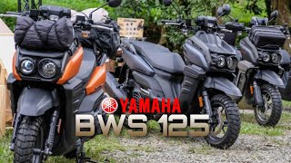 YAMAHA BWS 125 2021  Adventure Scooter [upl. by Ecinreb]