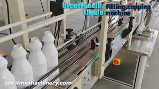 bleach corrosion liquid filling machine [upl. by Lymann850]