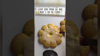 Using edible wafer paper to decorate cookies [upl. by Pena]