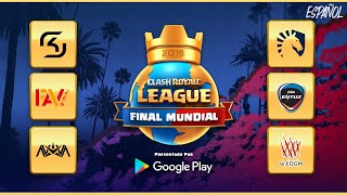 2019 Clash Royale League Final Mundial Español [upl. by Nnomae561]