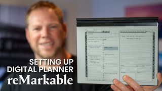 Setting Up Digital Planner on reMarkable 2 and reMarkable Paper Pro [upl. by Jerrol]