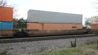 BNSF 7311 East in Wyanet IL 12121 [upl. by Atinna498]