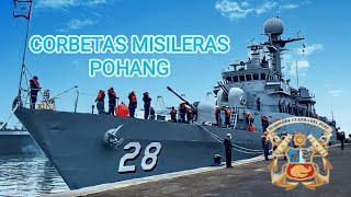 Corbetas misileras Pohang peruanos [upl. by Zurc]