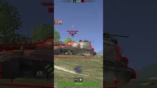 Carro 45t  1v4 amp 7500 DMG  blitz tanksblitz вотблиц танкиблиц [upl. by Ondrej600]