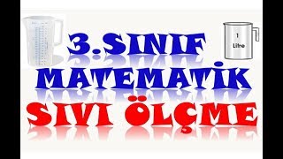 3SINIF MATEMATİK DERSİSIVILARI ÖLÇME KONU ANLATIMI [upl. by Ilyk]