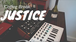 Coffee Break Justice Moog Mother 32 amp Arturia Minilab Mk2 Jam [upl. by Eilrebmik926]