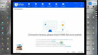 How to Fix 3uTools Connection Timeout Check If AMD Service Is Started [upl. by Adnima444]