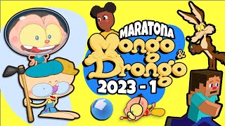 MARATONA Mongo e Drongo 2023  1º Semestre  2h30 de Desenhos Animados [upl. by Nim]