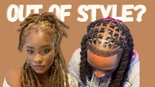 Are DreadLocks Out Of Style  Why Everybody Is CuttingCombing Out Their Dread Locs [upl. by Eceinehs]