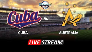 PREMIER 12 en vivo  Cuba vs Australia [upl. by Shornick]