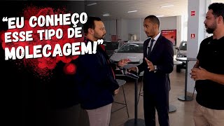 DESRESPEITO E SOM ALTO DURANTE REPORTAGEM EM GRANDE EMPRESA NACIONAL [upl. by Neilson]