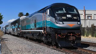 Metrolink Los Angeles California Commuter Trains 2022 [upl. by Elayne]