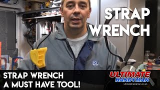 Strap wrench – a must have tool [upl. by Berger]