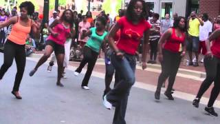 African House  Dance Flashmob  Downtown Silver Spring  ToniK [upl. by Dawes]