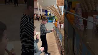 Turkish Ice Cream Tricks  Pristina Mall 2024  Azad😁reels tiktok funny [upl. by Enautna996]