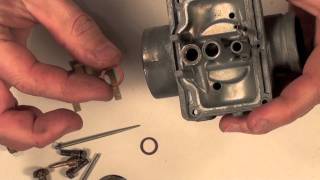 Mikuni Carb Series  3 assembly video with details [upl. by Sivatnod]