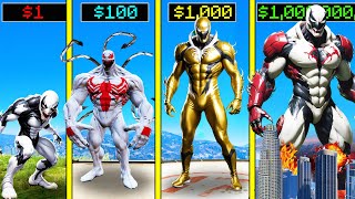 GTA 5  1 ANTI VENOM to 1000000000 IRON ANTI VENOM in GTA 5 [upl. by Gilliette]