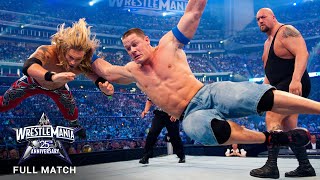 FULL MATCH  Edge vs John Cena vs Big Show – World Title Triple Threat Match WrestleMania XXV [upl. by Noirb]