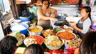 Street Food Tour of Bali  INSANELY DELICIOUS Indonesian Food in Bali Indonesia [upl. by Ahsilem]