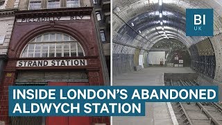 Inside Aldwych Londons abandoned Underground station [upl. by Gnik350]