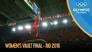 Womens Vault Final  Artistic Gymnastics  Rio 2016 Replays [upl. by Pardew]