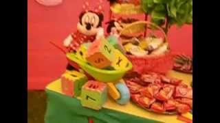 DECORACIÓN DE LA CASA DE MICKEY MOUSE PARA TU FIESTA INFANTIL CON RECREOLANDIA [upl. by Aunson]