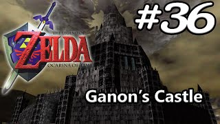 Ocarina of Time N64 100  Episode 36  Ganons Castle [upl. by Nahgam]