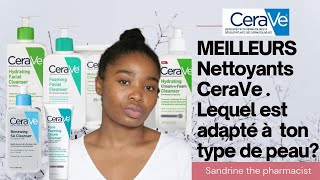 CERAVE  UNE ARNAQUE  MON AVIS SUR LES NETTOYANTS DE LA MARQUE  LEQUEL POUR QUEL TYPE DE PEAU [upl. by Ruhnke]