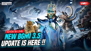 NEW 35 UPDATE IS HERE❤️ BGMI  ROAD TO 5K  SUPPORT  RoopKaurGaming08 [upl. by Waldos]