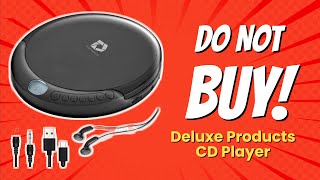 DONT BUY Deluxe Products CD Player Before Watching This ⚡️ 10 Reasons [upl. by Trik]