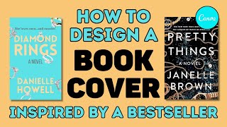 How To Design A Book Cover Inspired By A Bestseller In Canva  StepByStep Tutorial For Beginners [upl. by Asselem660]