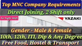 MNC Company  No night shift  Male amp Female  Good Salary  Job vacancy in Chennai 2024 [upl. by Ashbaugh99]