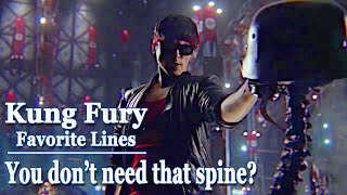 Kung Fury  Favorite Lines  You dont need that spine [upl. by Ross14]