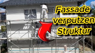 fassade verputzenaußenEdelputz [upl. by Ray]