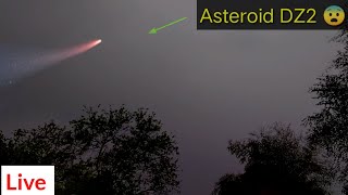 Asteroid 2023 DZ2 Caught On Camera 😨 Asteroid Video Live [upl. by Soirtemed]